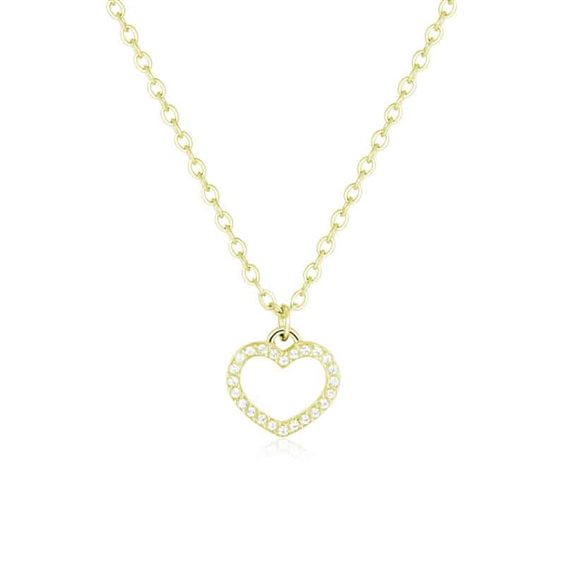 Collier Brand Femme Crystal love in Acier Cristallo 03NK038G - 03NK038G